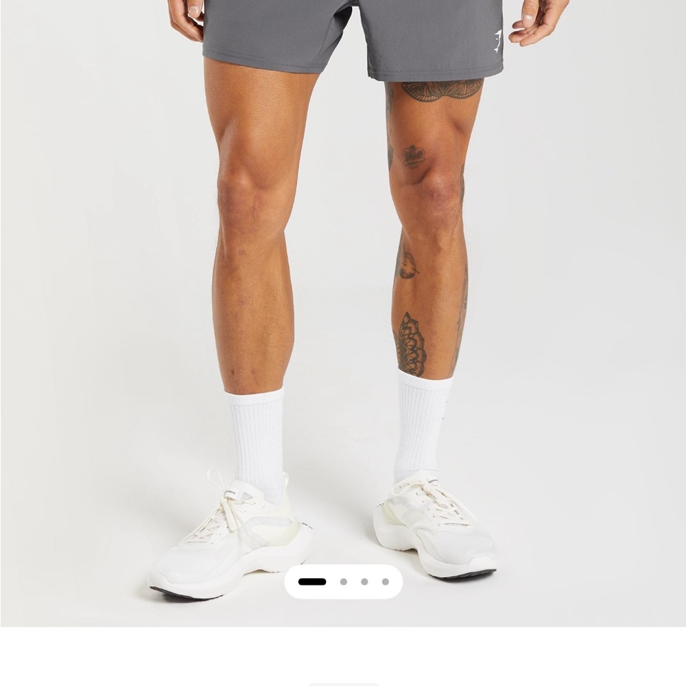 Gymshark Gray Athletic Shorts